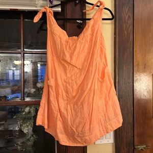 Free people tie strap mini dress